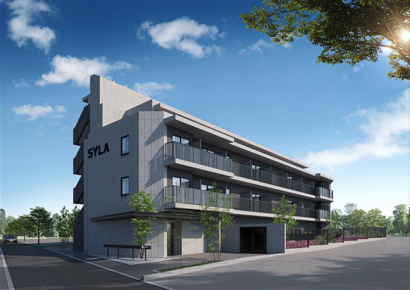 建物外観　外観は落ち着いています