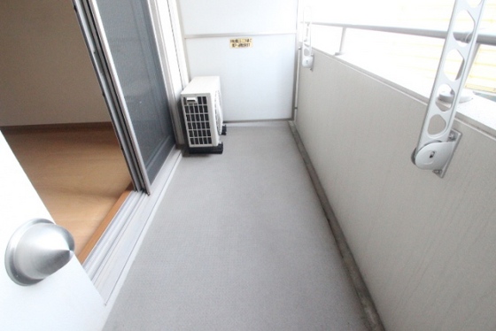 バルコニー　※別部屋の写真です