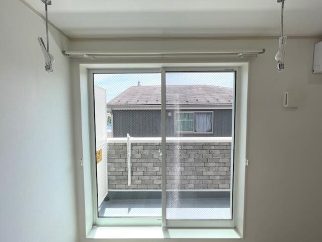 その他部屋・スペース　雨の日も安心、室内物干し付き！