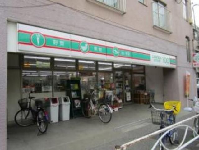 コンビニ　ローソンストア100東駒形2丁目店（コンビニ）まで390m
