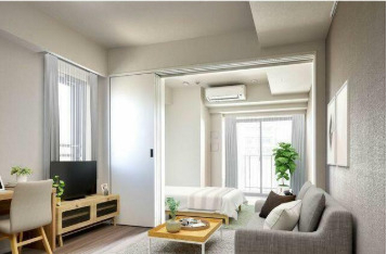 居室・リビング　※家具は実際には含まれません。