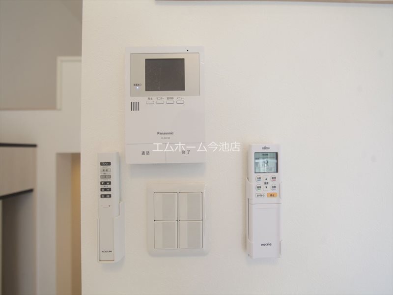 セキュリティ　TVモニター付インターホン完備