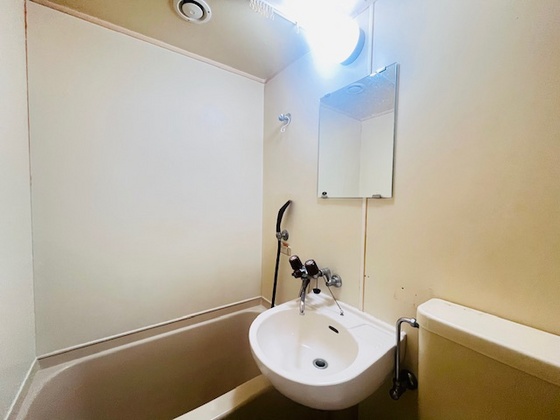 洗面設備　※別の部屋の写真です