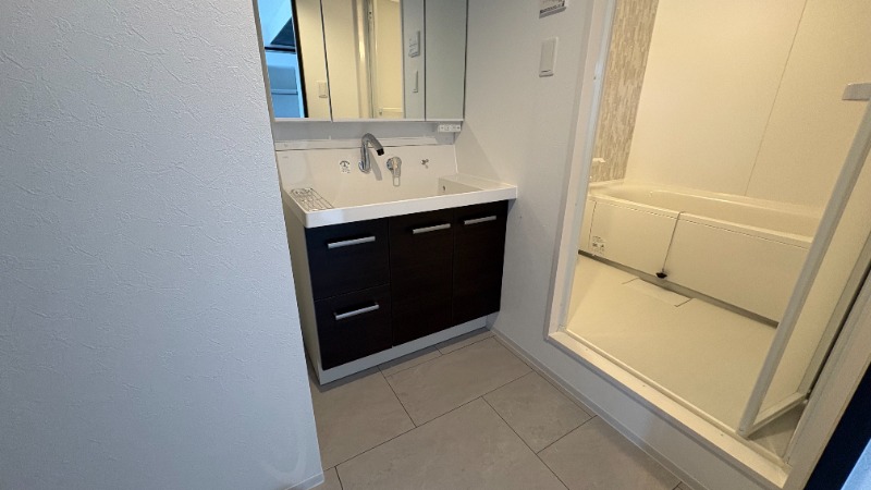 洗面設備　脱衣所