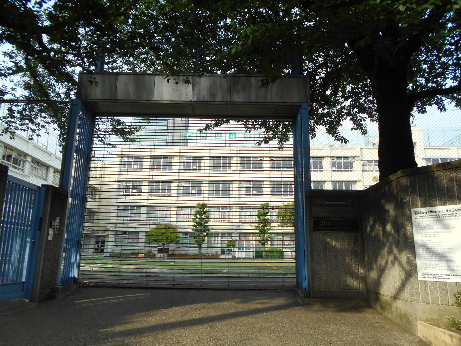小学校　目黒区立菅刈小学校（小学校）まで544m