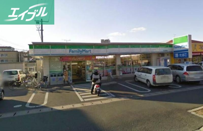 コンビニ　ファミリーマート岡山国富店（コンビニ）まで398m