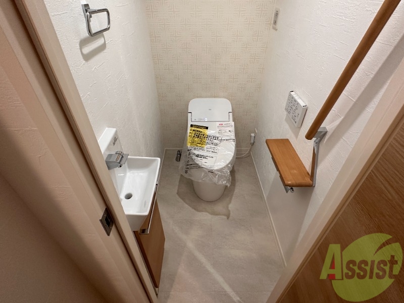 トイレ　ホテルのようなトイレは、清潔感があります。