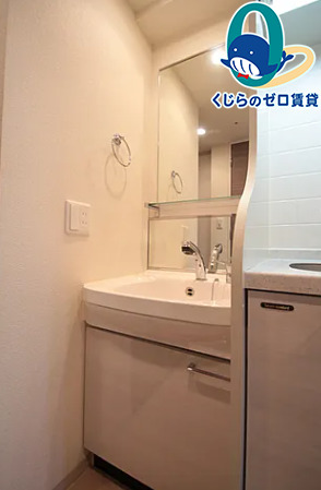 洗面設備　くじらのゼロ賃貸は＼仲介手数料0円×初期費用最安×全国対応／