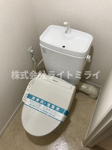 トイレ　?