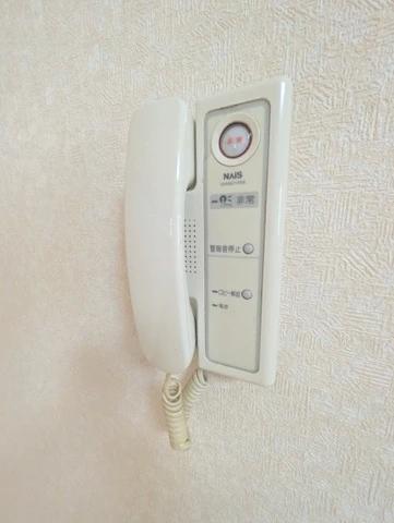 セキュリティ　インターホン付きで安心