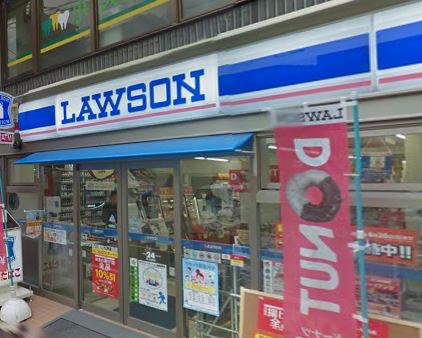 コンビニ　ローソン 品川豊町六丁目店（コンビニ）まで494m