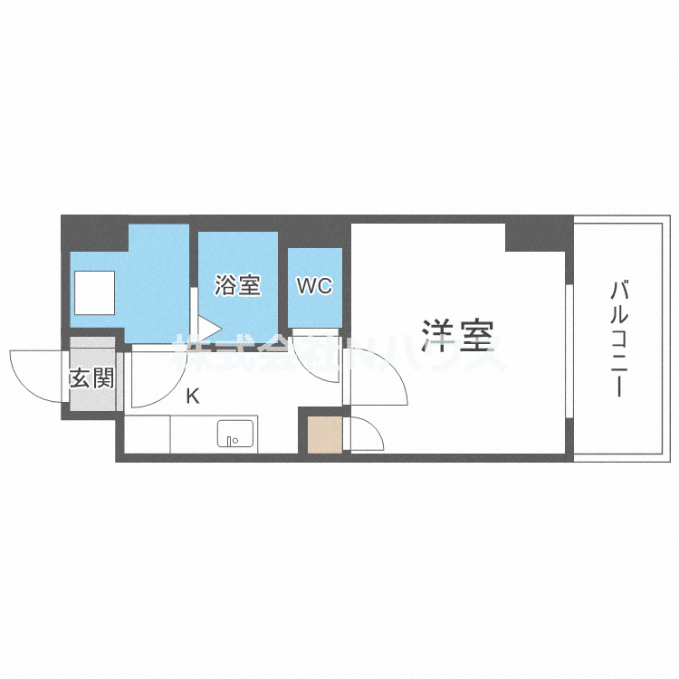 U-ro鶴橋駅前の間取り写真