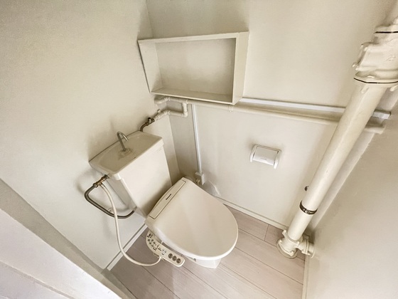 ビレッジハウス安古市5号棟のトイレ写真