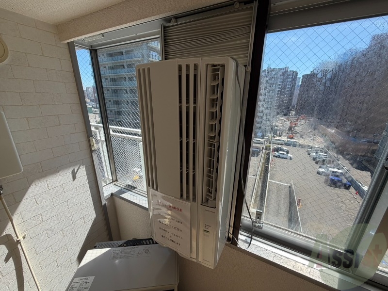 その他設備　エアコンがありますので夏でも快適に過ごせます！