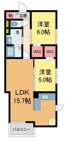 ピケルーナ西宮北口の間取り写真