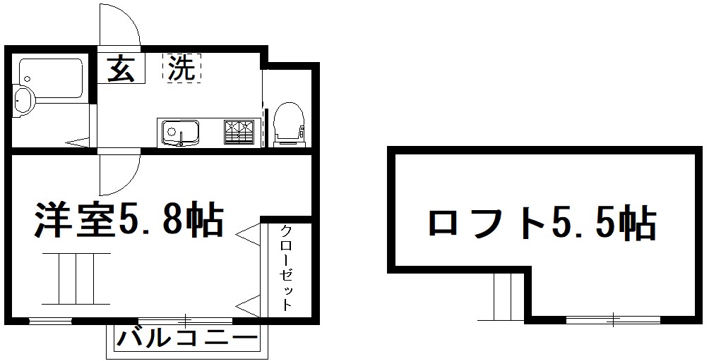 東京メトロ有楽町線 和光市駅 徒歩15分 2階建 築21年の間取り写真
