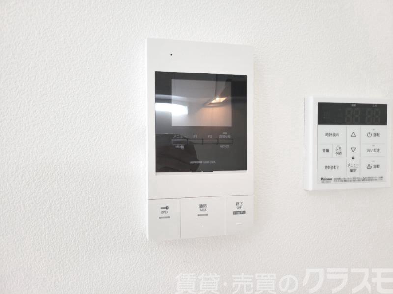 セキュリティ　来訪者が確認できるモニターホン♪