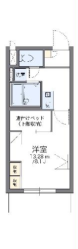 レオパレスヴィルヌーブ川崎Bの間取り写真