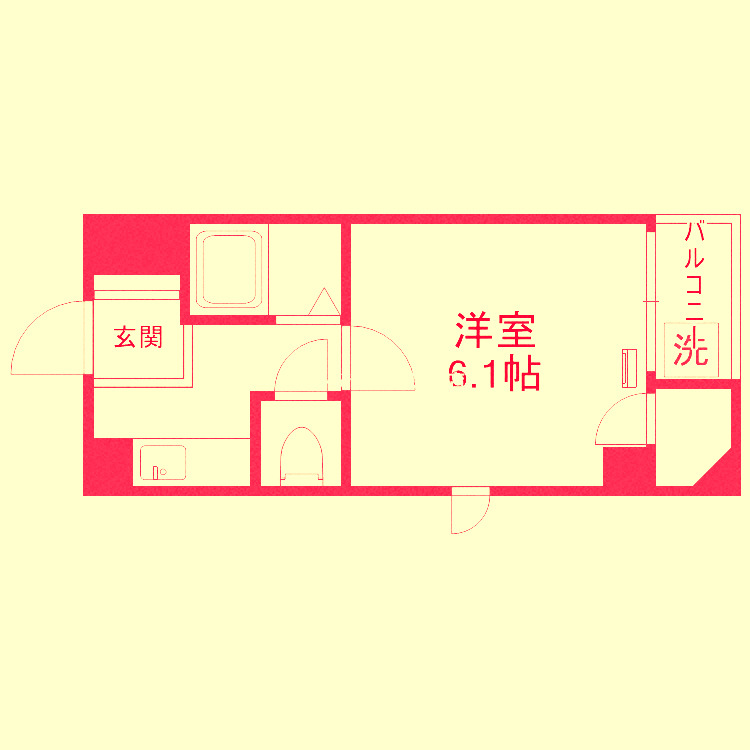 地下鉄堺筋線 北浜駅 徒歩5分 10階建 築28年の間取り写真