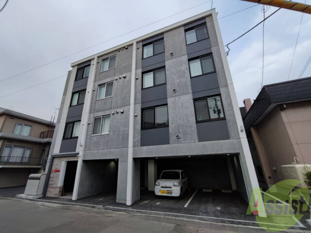 建物外観　札幌市北区麻生町「ブランシャールＫＴ＆Ｙ麻生」