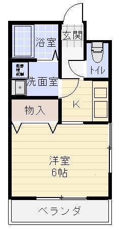 ベルナティオの間取り写真