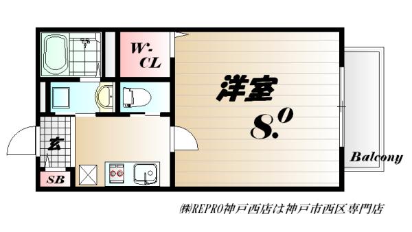 アクイラ伊川谷の間取り写真