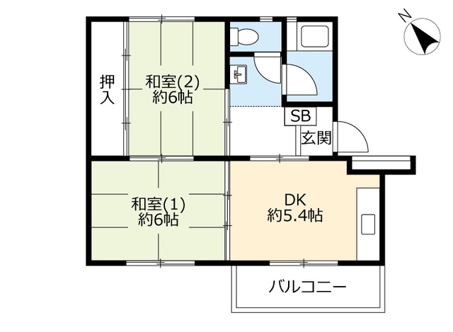 UR花見川の間取り写真