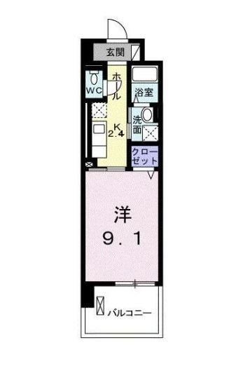 コティエール湘南の間取り写真