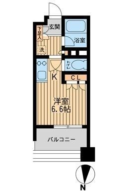 プロスペクト森下の間取り写真