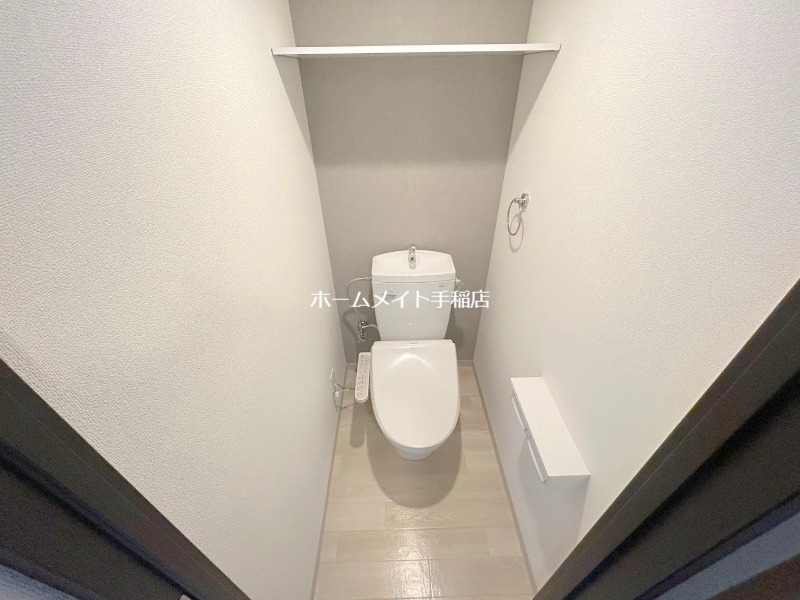 トイレ　ウォシュレット付きで快適な環境です♪