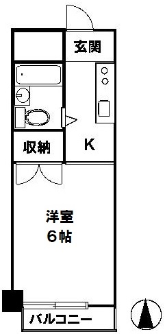 椙本ハイツの間取り写真
