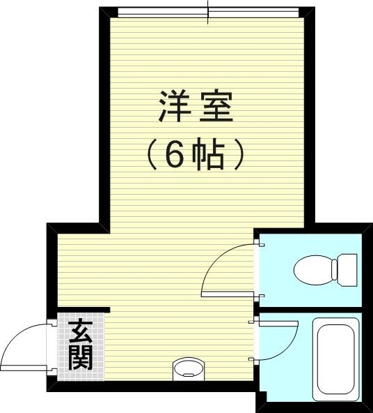雅ハイツの間取り写真
