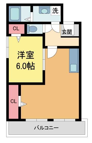 エルベコート甲陽園の間取り写真