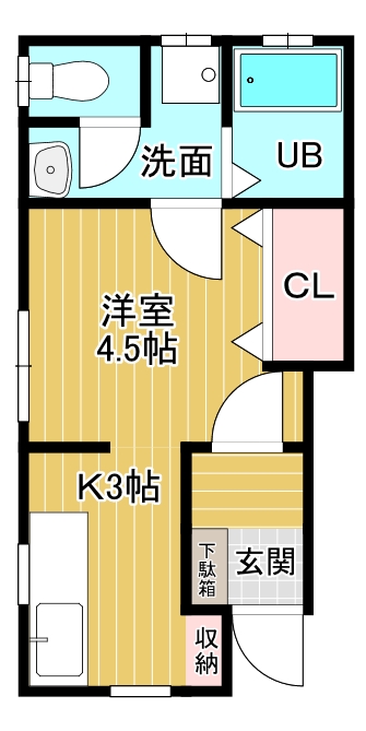 サンハイツの間取り