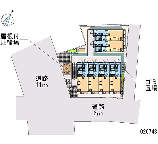 【レオパレス東本町の駐車場】