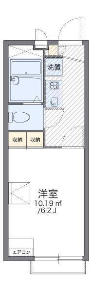 レオパレスクレセント山越の間取り