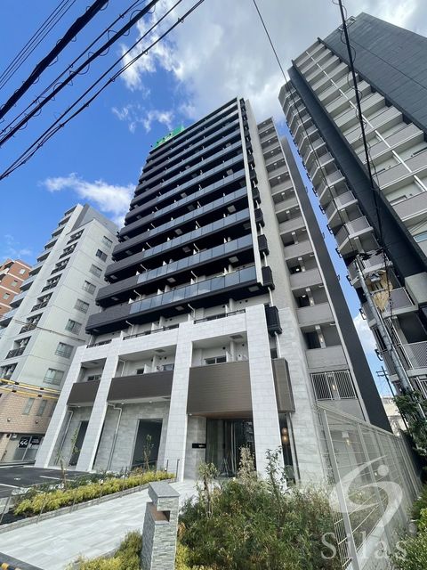 大阪市阿倍野区阿倍野筋のマンションの建物外観
