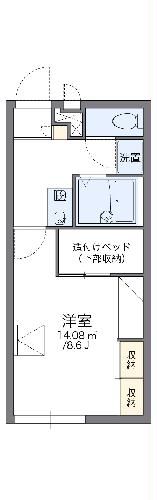 【富士市国久保のアパートの間取り】