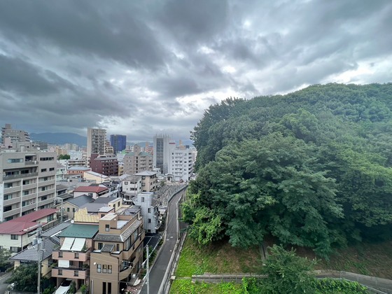 【広島市南区松川町のマンションの眺望】