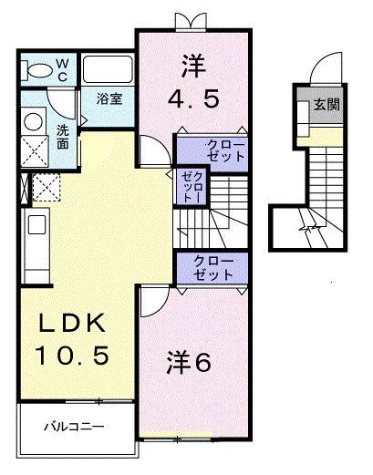 アムールの間取り