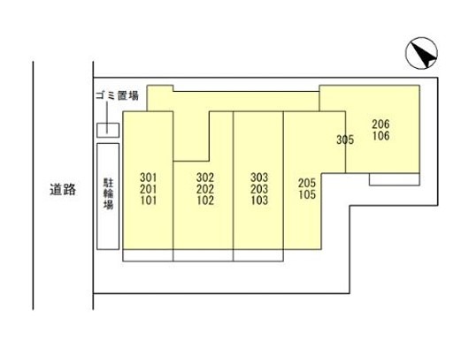 【エクセリア白子の眺望】