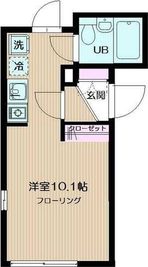 東京都中野区本町６（アパート）の賃貸物件の間取り