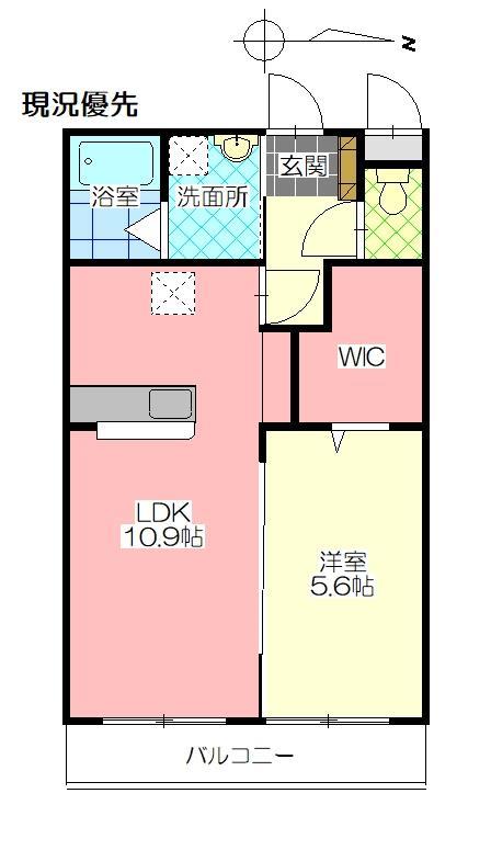 プレゾン平田番の間取り