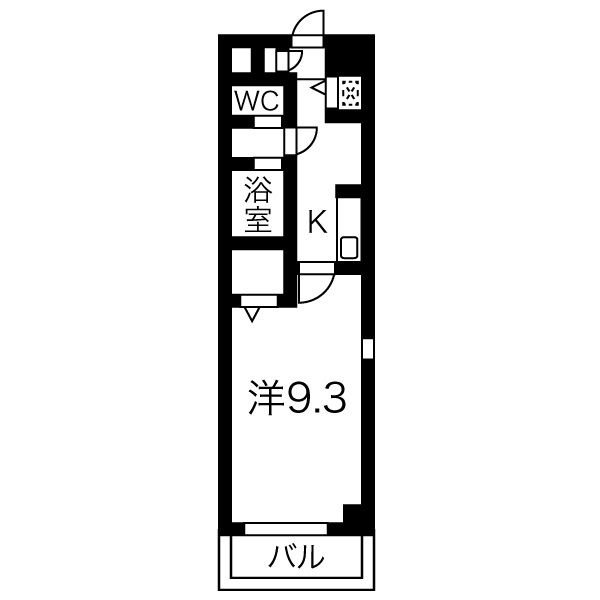 アビタシオンサクラの間取り