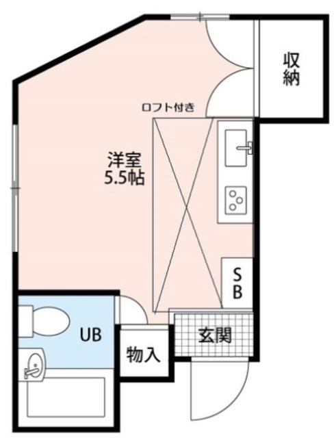 エコー狛江の間取り