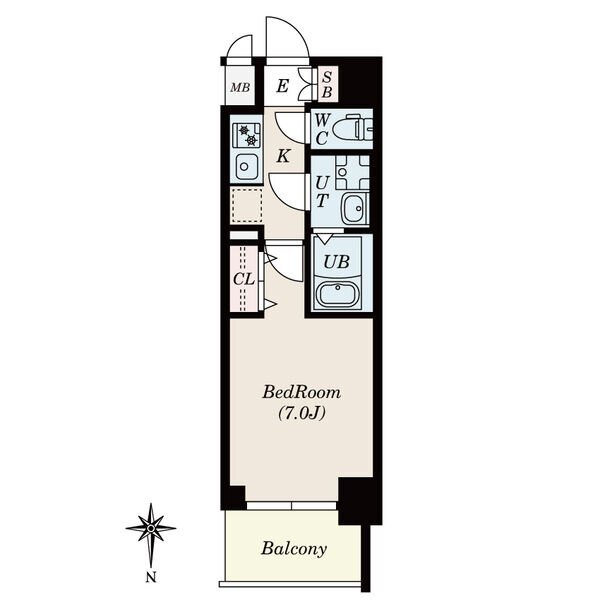 Ｓ－ＲＥＳＩＤＥＮＣＥ名駅ＮｏｒｔｈIIの間取り