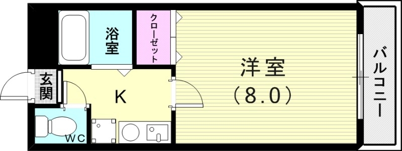 レシア栄の間取り