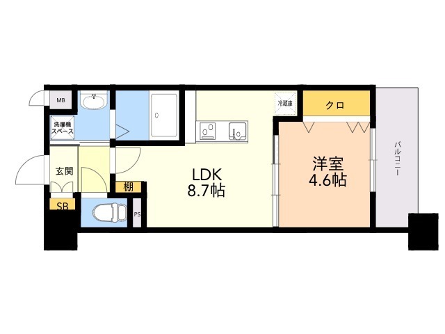 Ｃａｉｓｓｅ大橋の間取り