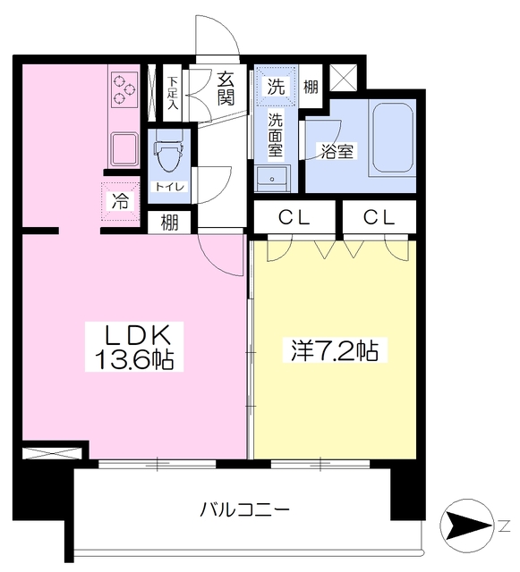 ブリリアントパレスの間取り