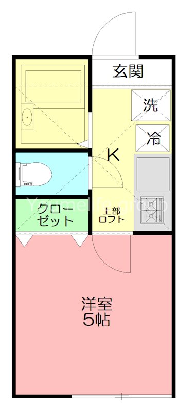 横浜市泉区中田東のアパートの間取り